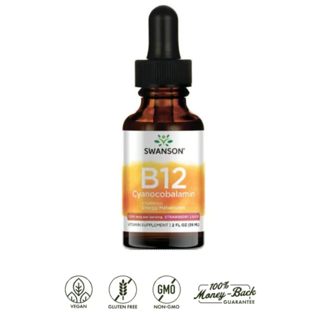 B12 (1.000 MCG) Liquida Swanson