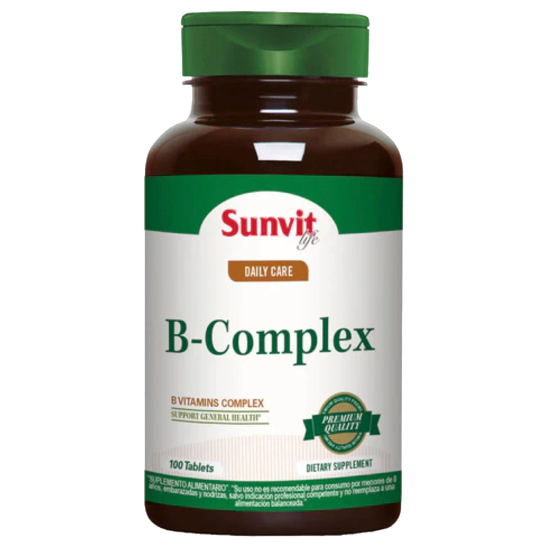 B-COMPLEX 100 Tabletas Sunvit