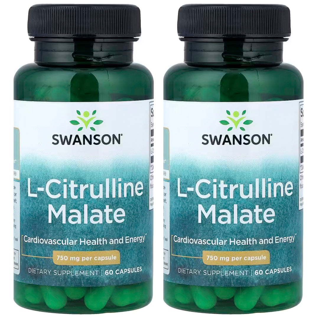 2 CITRULINA MALATE 750 MG SWANSON (60 CAPSULAS)