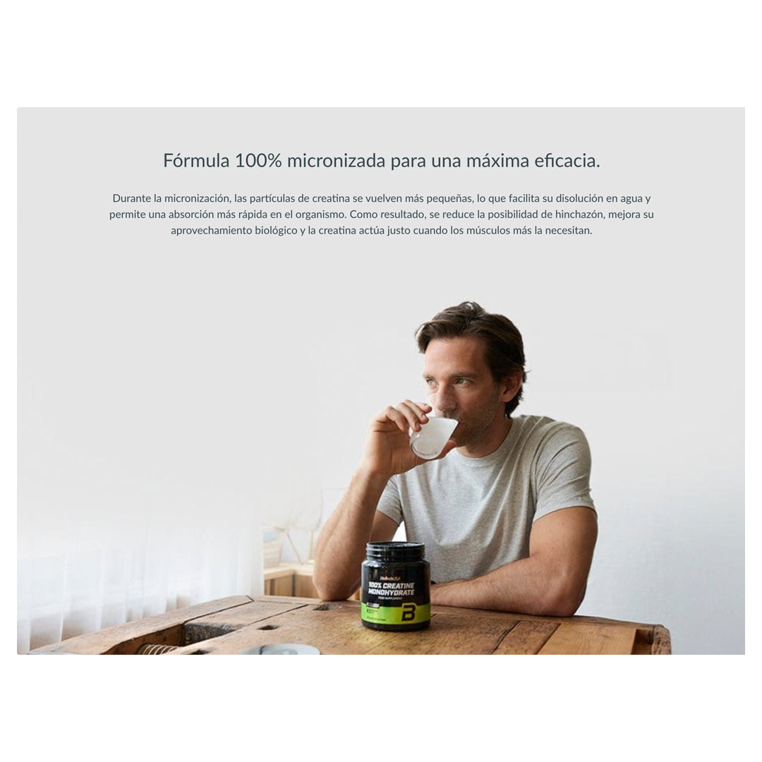 CREATINA MONOHIDRATO (300 GR) BIOTECHUSA