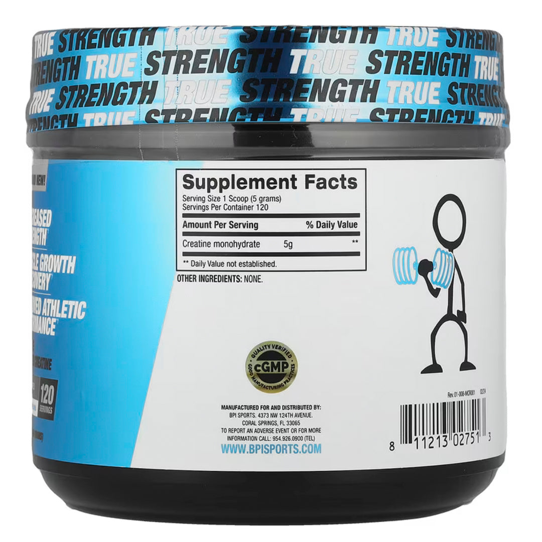 Creatina (600 GR) MONOHIDRATO BPI-Creatina-One Nutrition-BPI