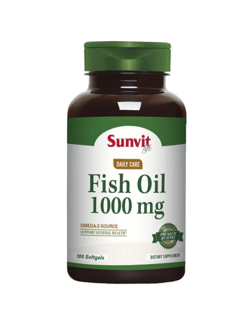 Fish Oil (1000 mg) 100 CAP Sunvit--One Nutrition-SUNVIT