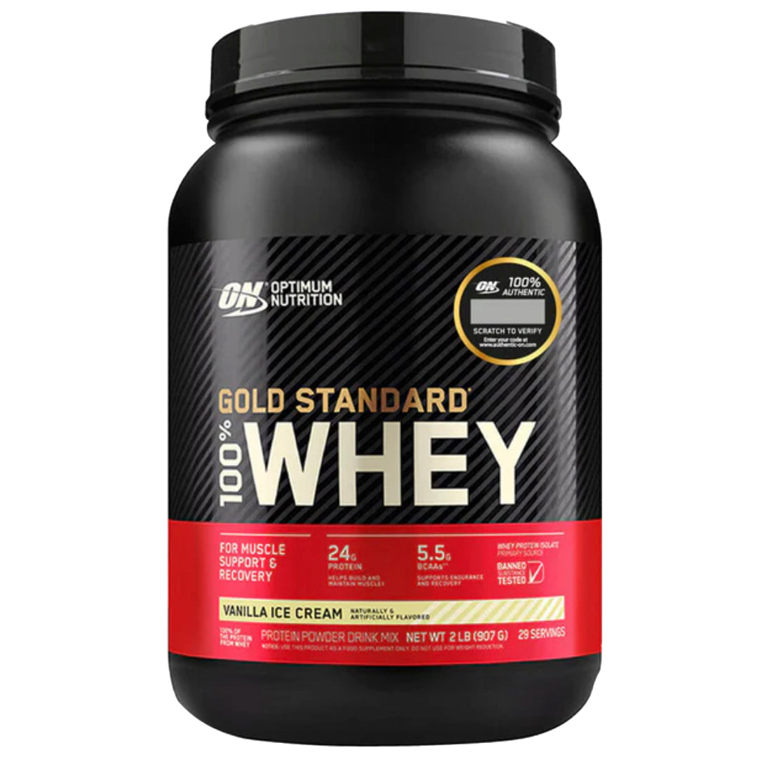 WHEY 100% GOLD STANDARD (2 LB) OPTIMUM NUTRITION