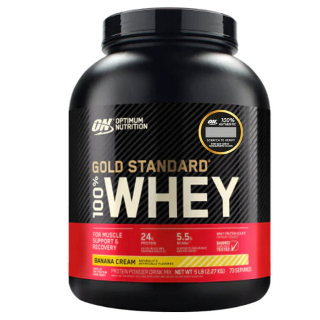 WHEY GOLD STANDARD (5LB) ON-Proteína-One Nutrition-OPTIMUM NUTRITION