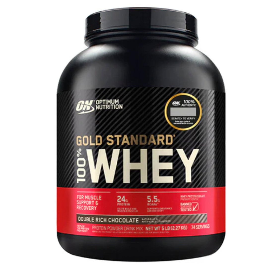 WHEY GOLD STANDARD (5LB) ON-Proteína-One Nutrition-OPTIMUM NUTRITION