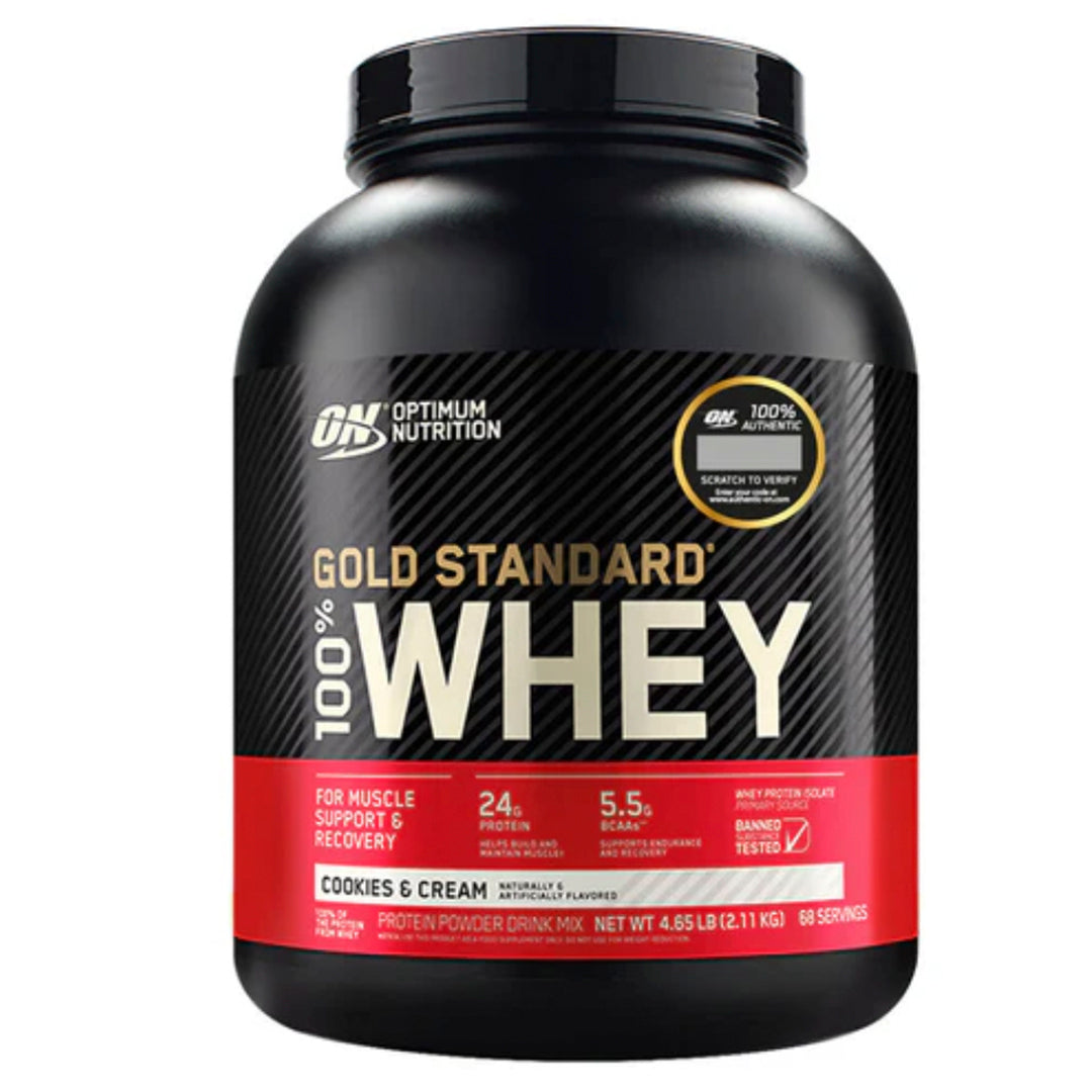 WHEY GOLD STANDARD (5LB) ON-Proteína-One Nutrition-OPTIMUM NUTRITION