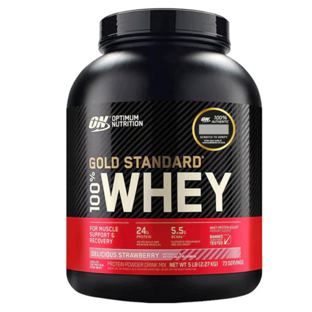 WHEY GOLD STANDARD (5LB) ON-Proteína-One Nutrition-OPTIMUM NUTRITION