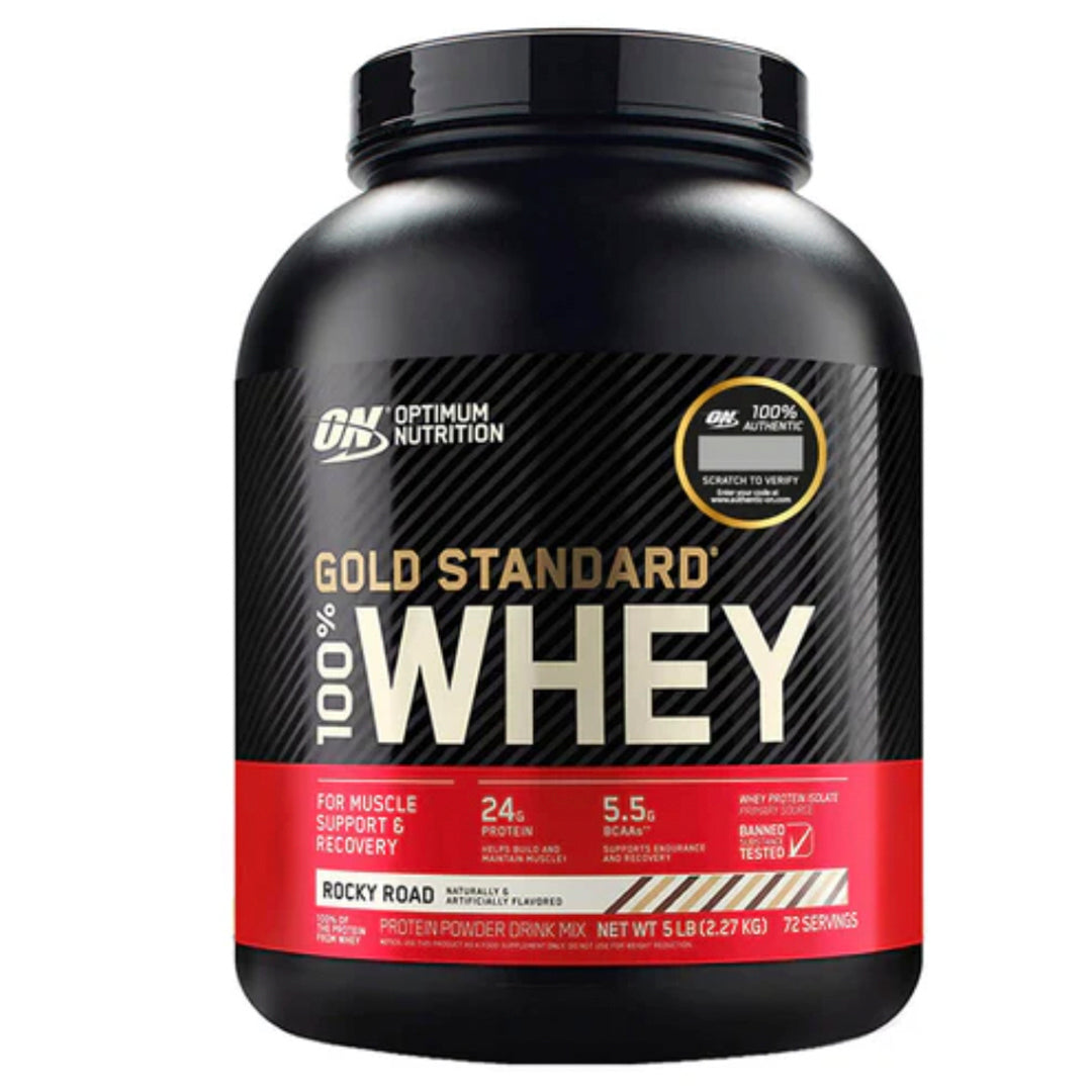 WHEY GOLD STANDARD (5LB) ON-Proteína-One Nutrition-OPTIMUM NUTRITION