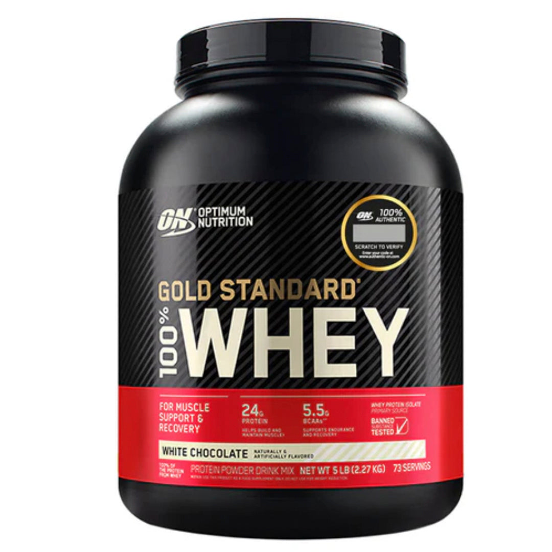 WHEY GOLD STANDARD (5LB) ON-Proteína-One Nutrition-OPTIMUM NUTRITION