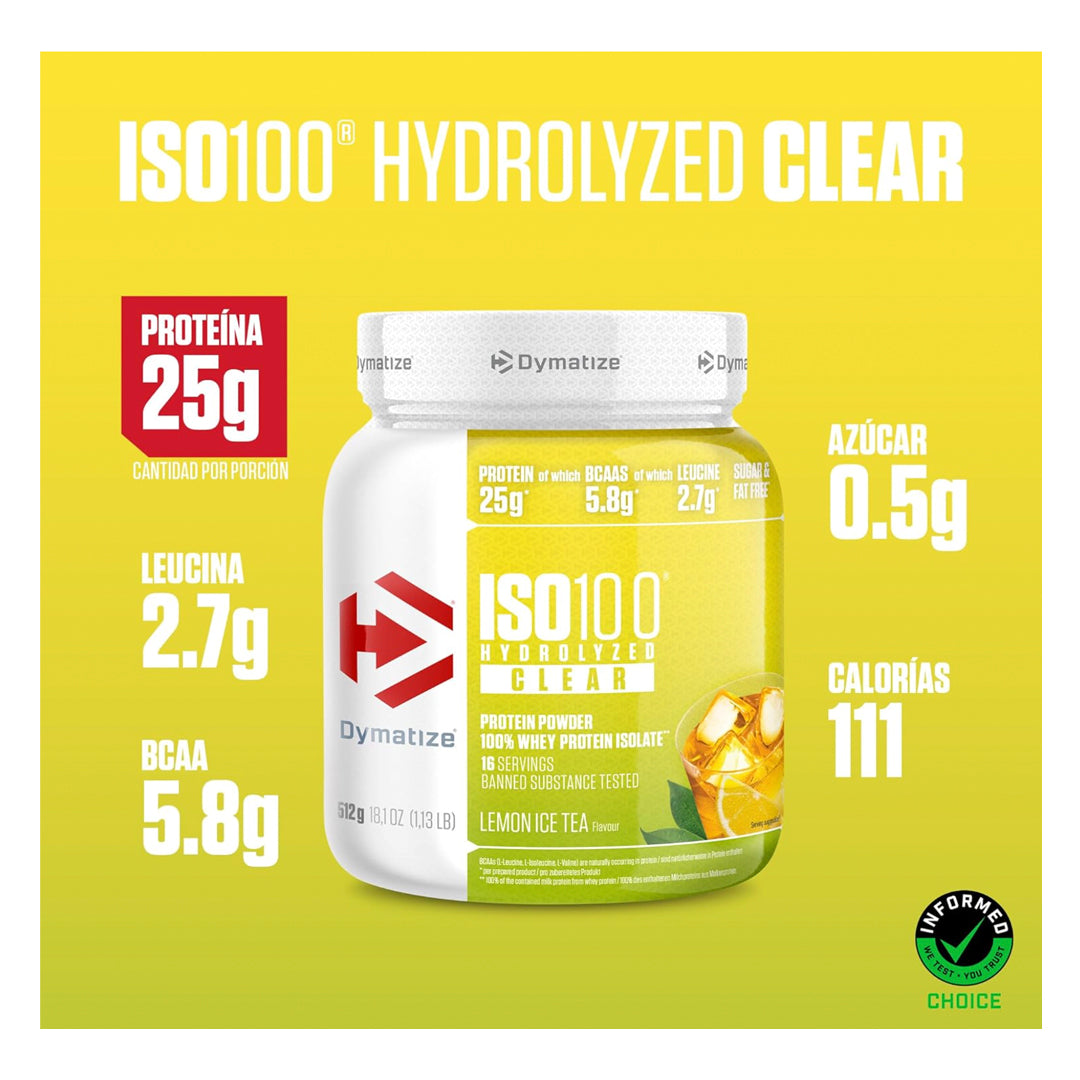 ISO 100 CLEAR SYMATIZE
