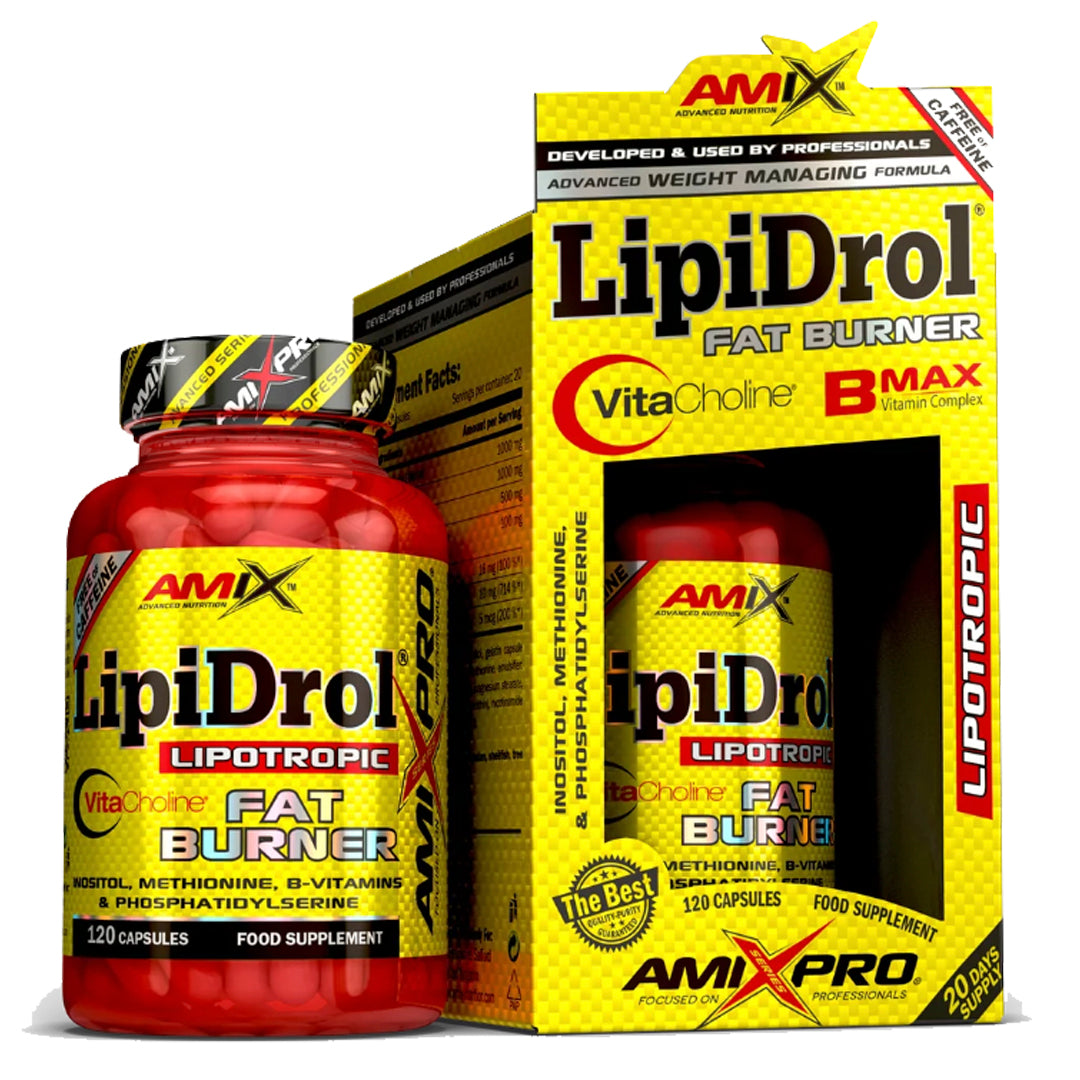 LIPIDROL FAT BURNER (120 Cápsulas) AMIX