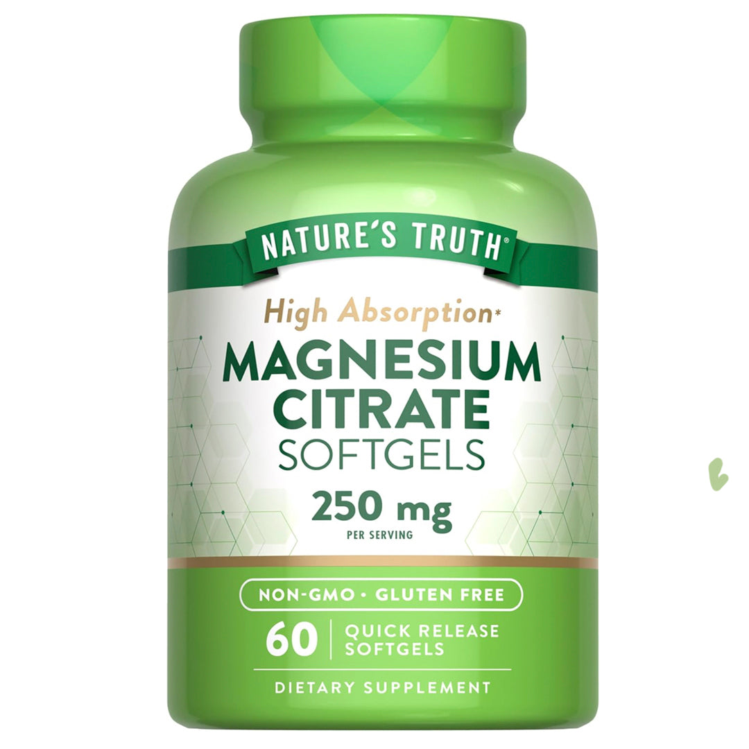Magnesio Citrato (250mg) 60 cap Nature`s Truth-Citrato de Magnesio-One Nutrition-Nature´S Truth