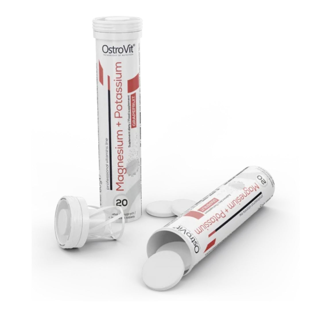 Magnesio, Potasio y B6 efervescente Ostrovit