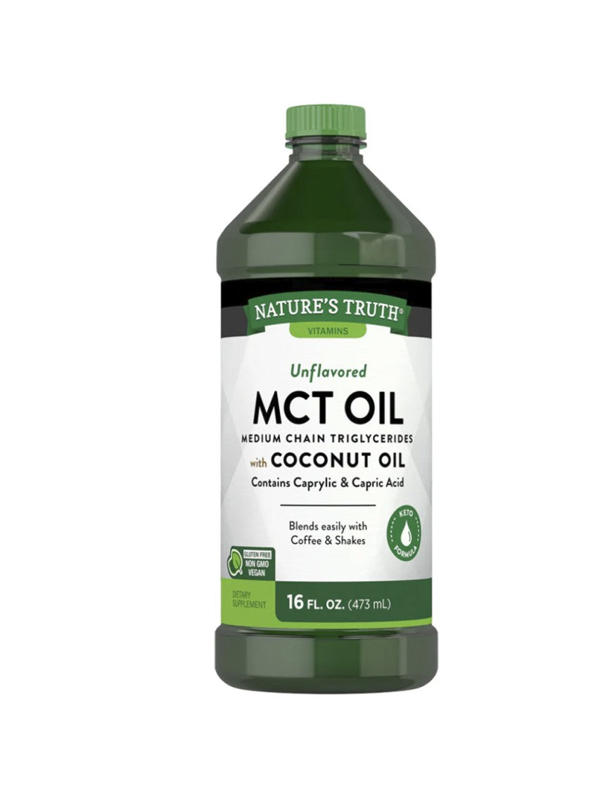 MCT OIL (473 ML) NATURE´S TRUTH--One Nutrition-NATURE´S TRUTH