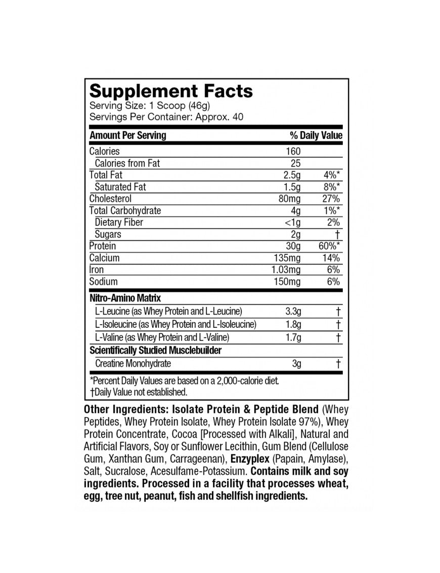 NITRO TECH (4Lb) MUSCLETECH--One Nutrition-MUSCLETECH