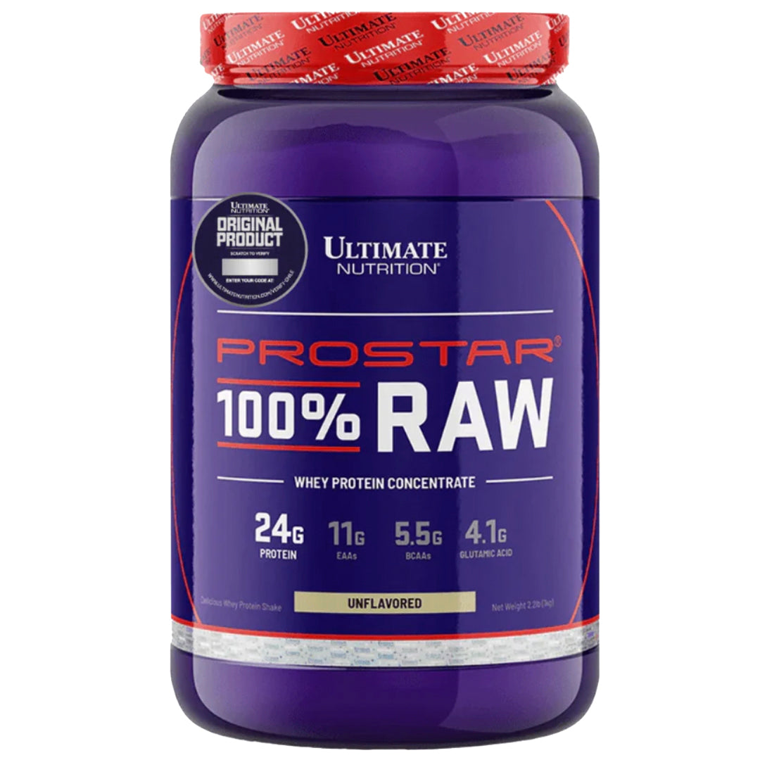 PROSTAR RAW, Ultimate Nutrition Whey Protein 2,2 Lb