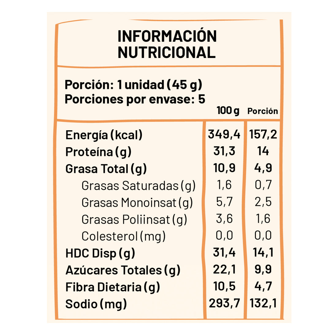 Protein Bar (45 Gr) SALTED PENAULT Under Five