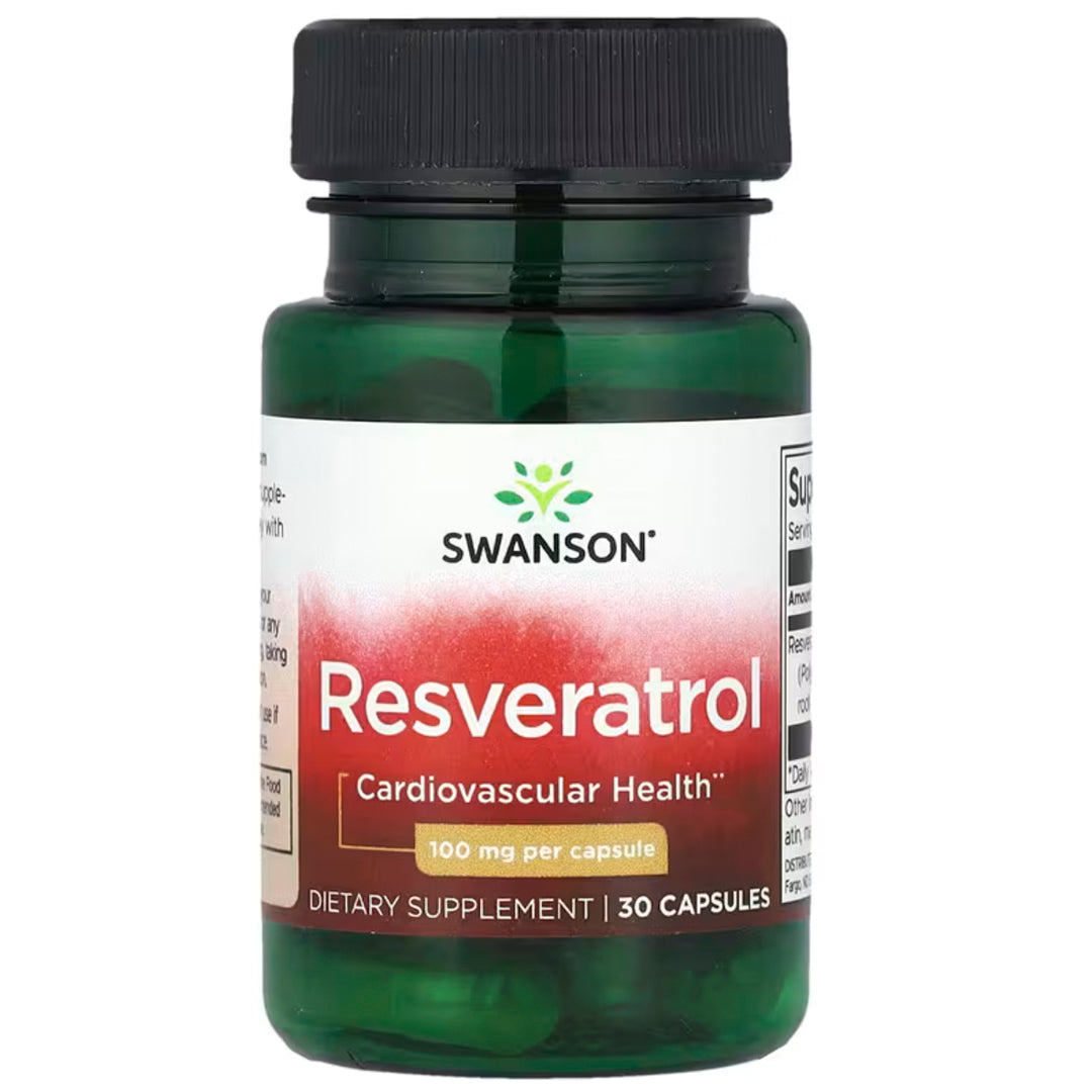 Resveratrol (100 Mg) 30 Cápsulas Swanson