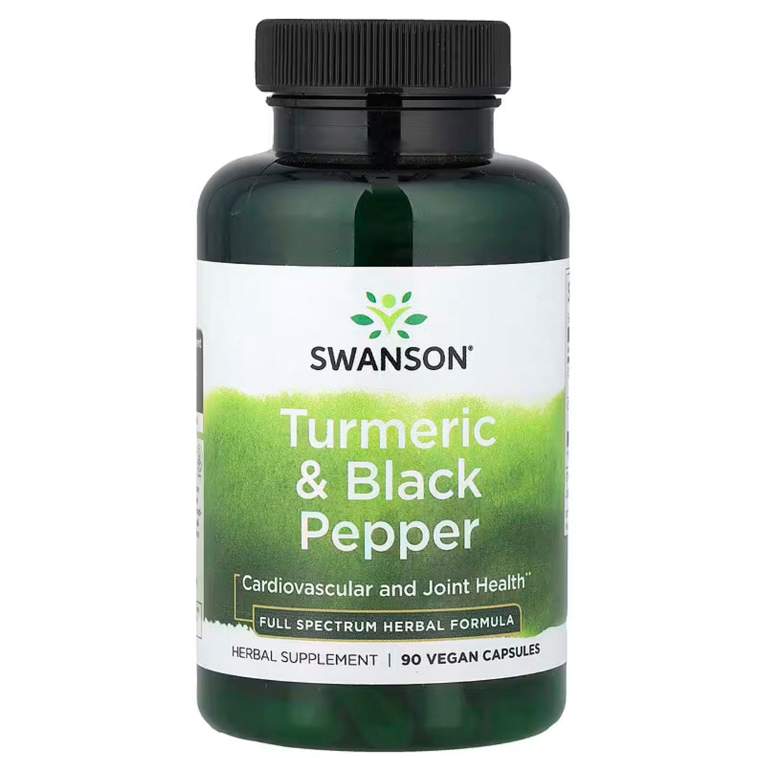 Tumeric Black Pepper - Curcuma y pimienta negra (90! Cápsulas) Swanson