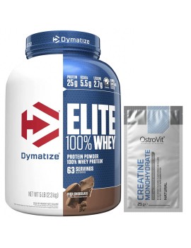 ELITE WHEY (5LB) DYMATIZE +...
