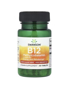 B12 5,000 MCG (60 TAB) SWANSON